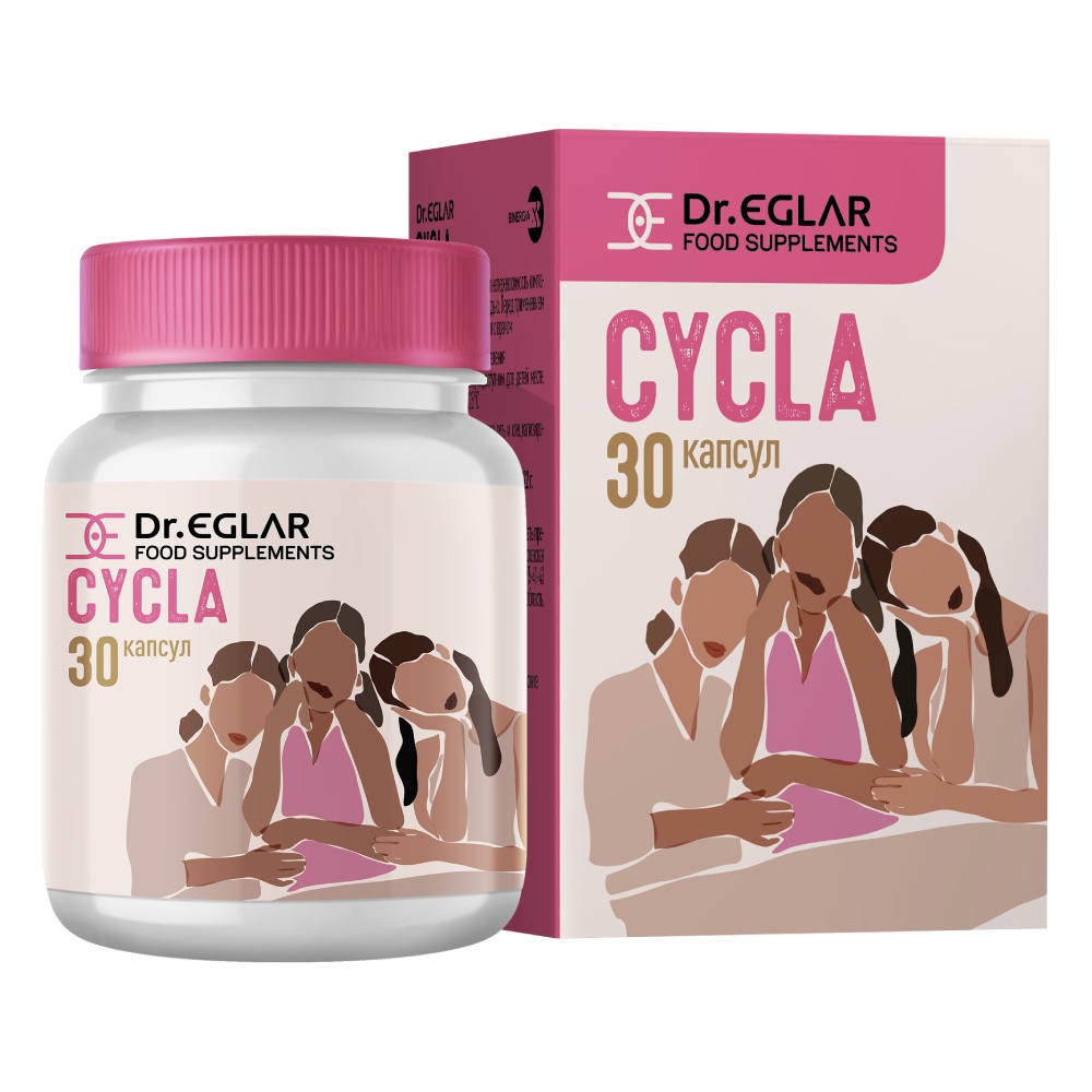 Dr.EGLAR CYCLA (ДОКТОР ЭГЛАР ЦИКЛА) капсулы по 30-60 шт